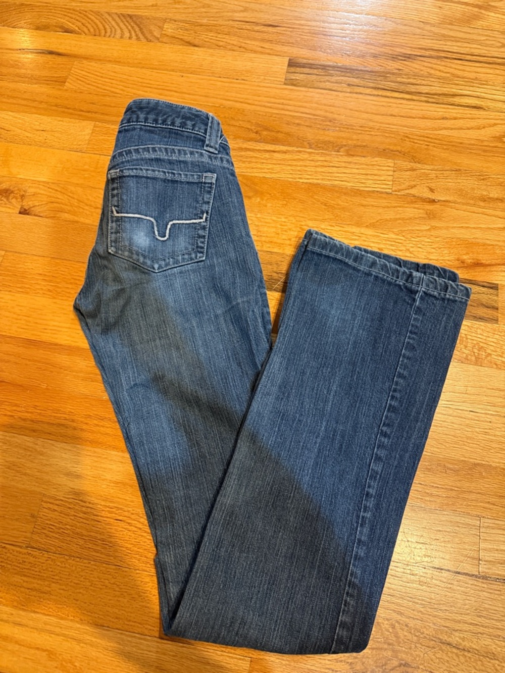 00x36 Kimes Ranch Jolene Women's Dark Blue Boot Cut Jeans